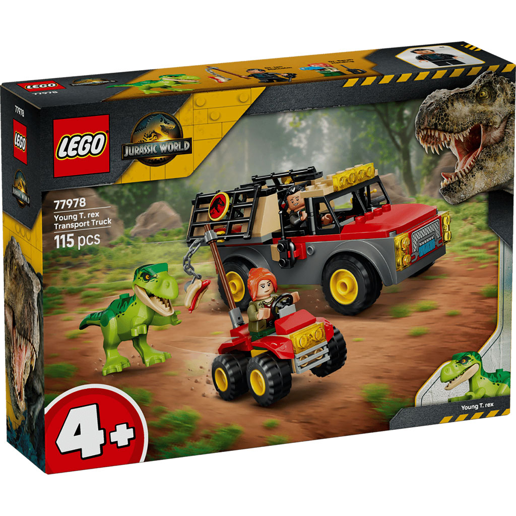 imagen de LEGO® Jurassic World™: Camión de transporte de joven T-Rex (77978) 1