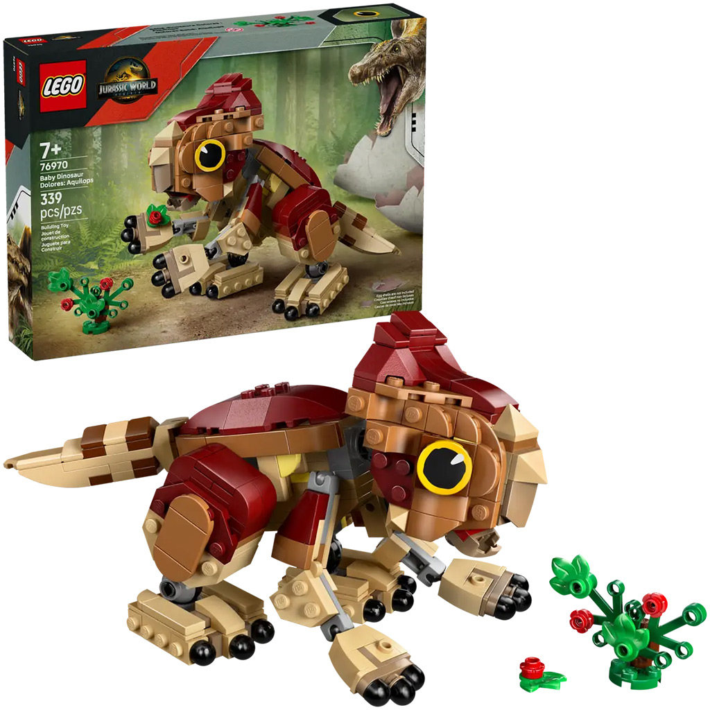 imagen de LEGO® Jurassic World: Dolores, el bebé dinosaurio: Aquilops (76970) 1