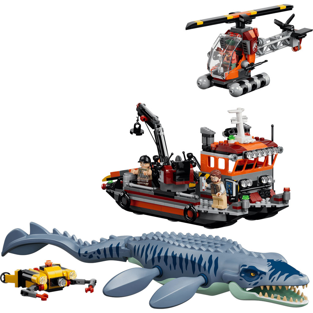 imagen de LEGO® Jurassic World™: El ataque del mosasaurus (77983) 2