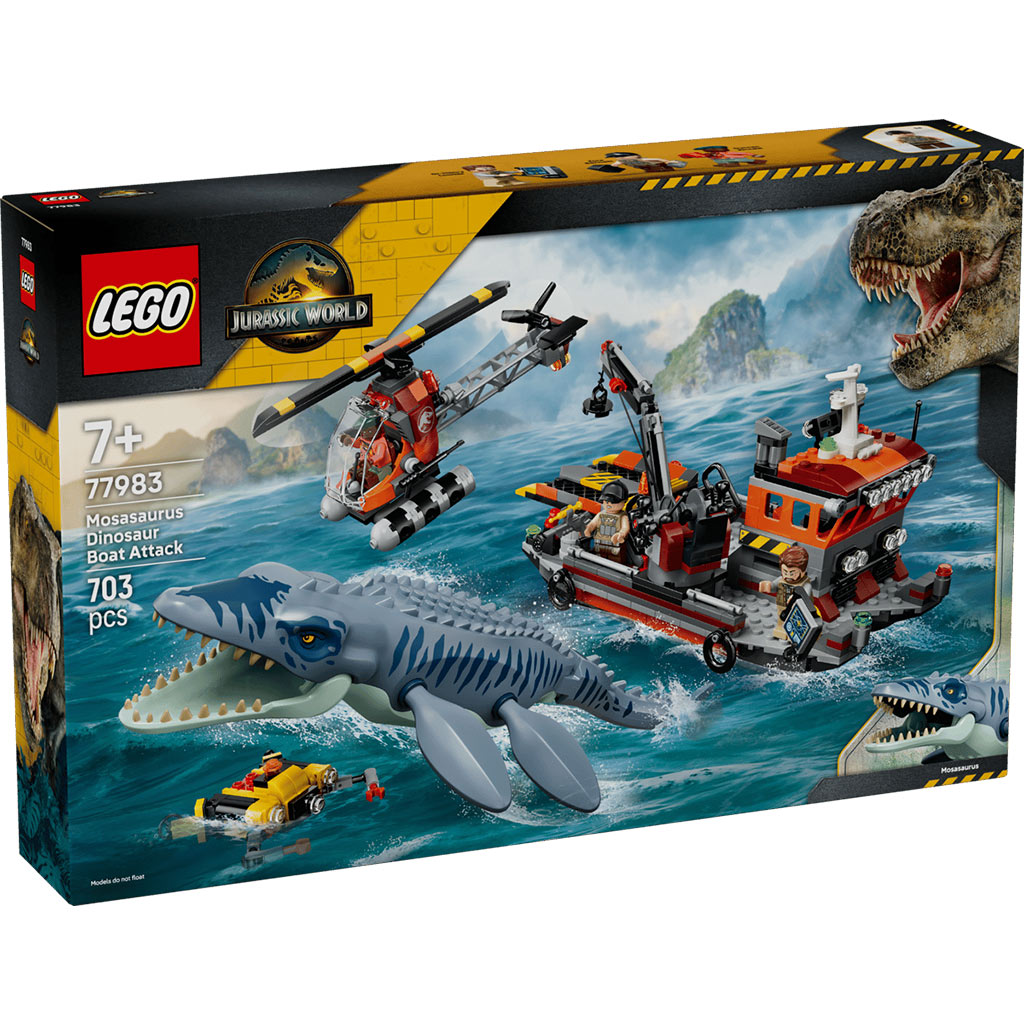 imagen de LEGO® Jurassic World™: El ataque del mosasaurus (77983) 1