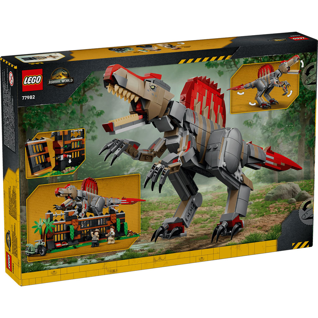 imagen de LEGO® Jurassic World™: Escape del Spinosaurus (77982) 3