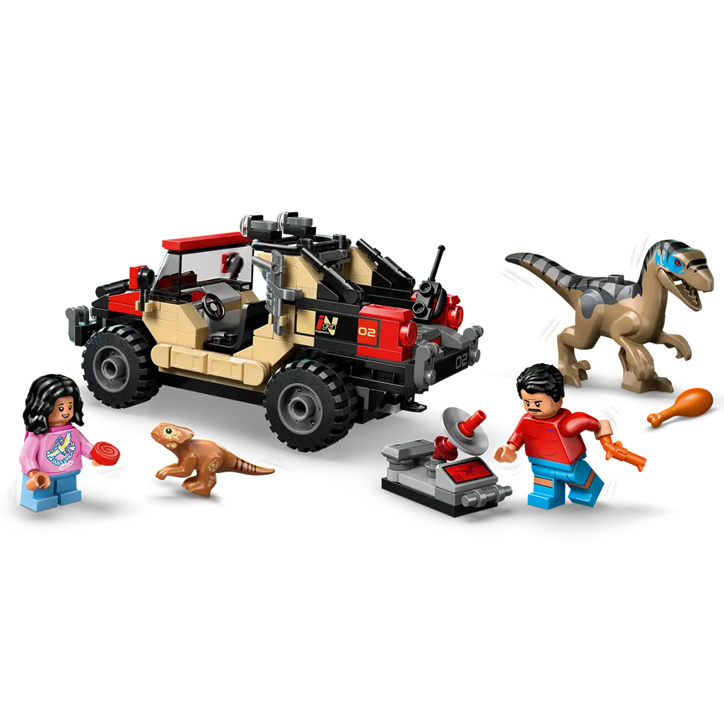 imagen de LEGO® Jurassic World: Escape en todoterreno del raptor (76972) 4