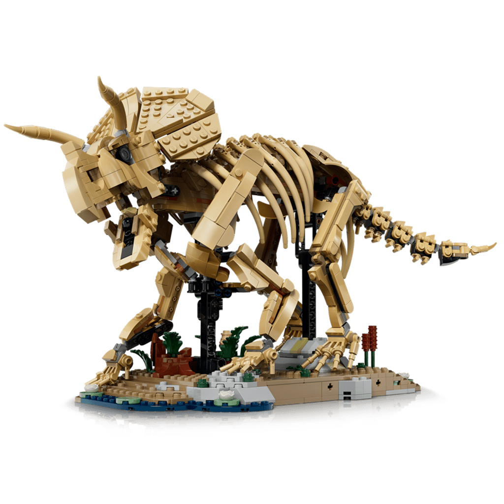 imagen de LEGO® Jurassic World™: Restos de dinosaurio: Triceratops (77985) 3
