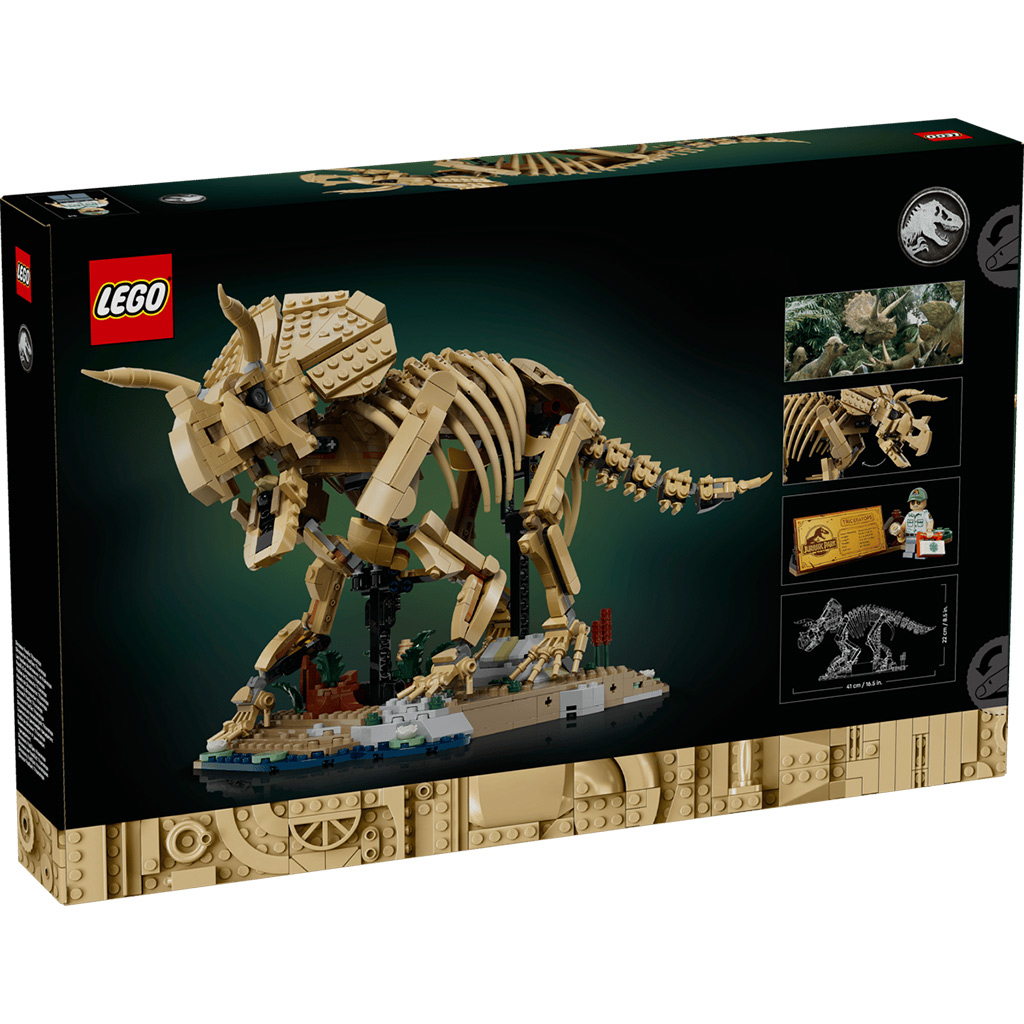 imagen de LEGO® Jurassic World™: Restos de dinosaurio: Triceratops (77985) 6