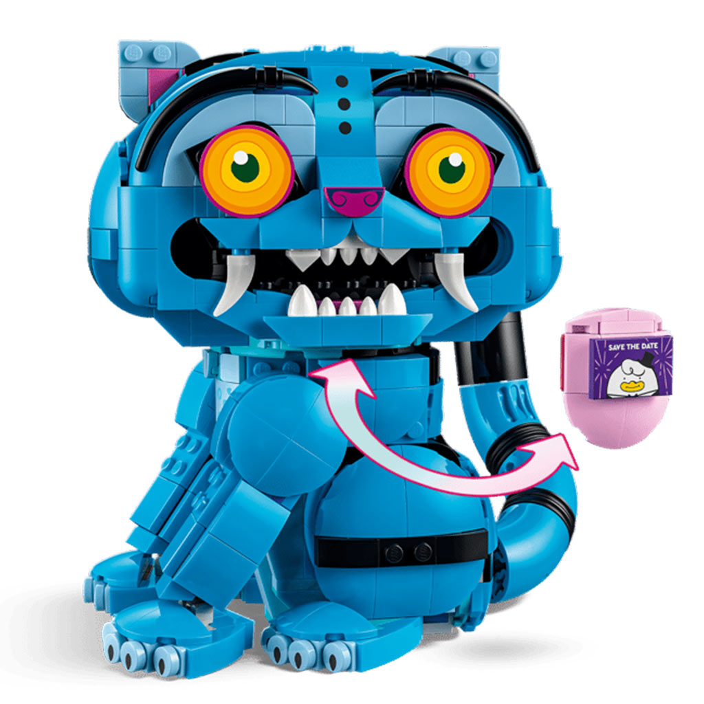 imagen de LEGO® KPop Demon Hunters™: Derpy tigre y Sussie pájaro (72537) 5