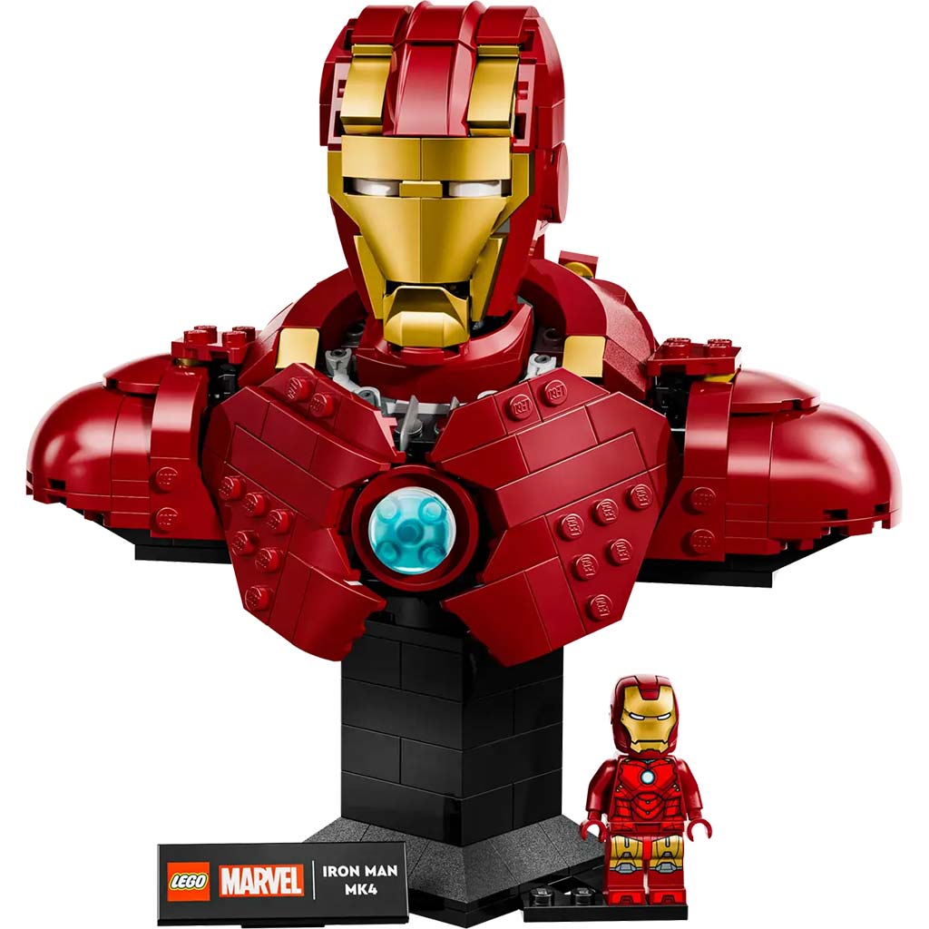 imagen de LEGO® Marvel: Bustode Iron Man MK4 (76327) 3