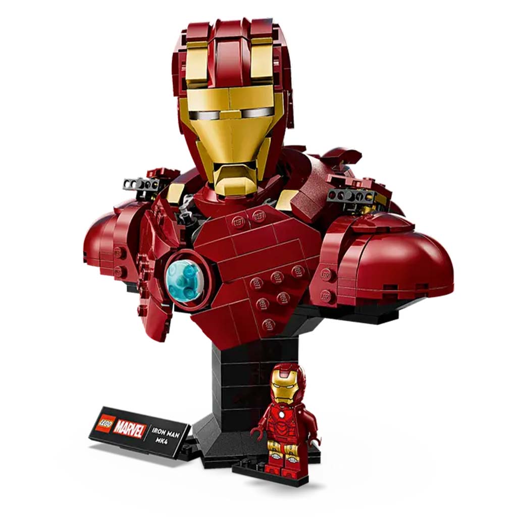 imagen de LEGO® Marvel: Bustode Iron Man MK4 (76327) 4