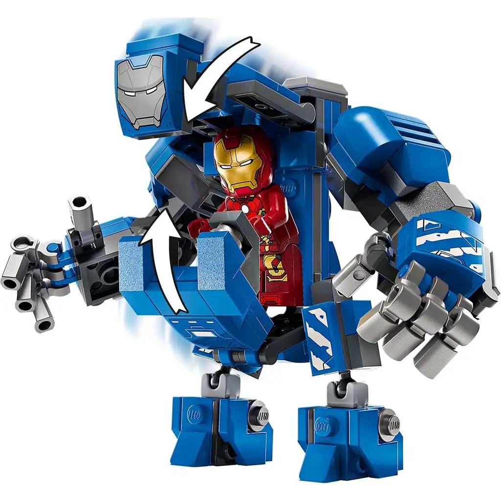 imagen de LEGO® Marvel: El laboratorio de Iron Man: Sala de armaduras (76315) 4