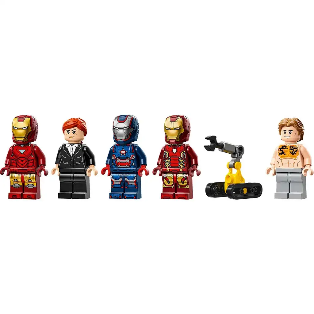imagen de LEGO® Marvel: El laboratorio de Iron Man: Sala de armaduras (76315) 5