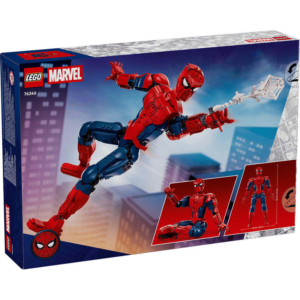 imagen de LEGO® Marvel: Figura de acción de Spider-Man (76346) 8