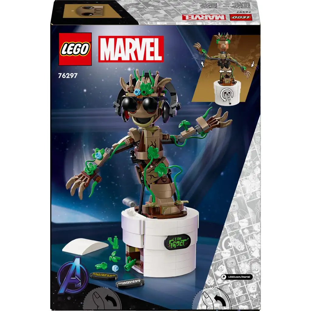 imagen de LEGO® Marvel: Groot Bailarín (76297) 2