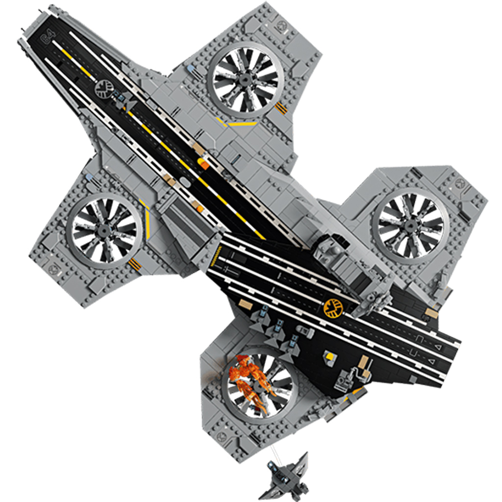 imagen de LEGO® Marvel: Helicarrier de S.H.I.E.L.D. (76354) 4
