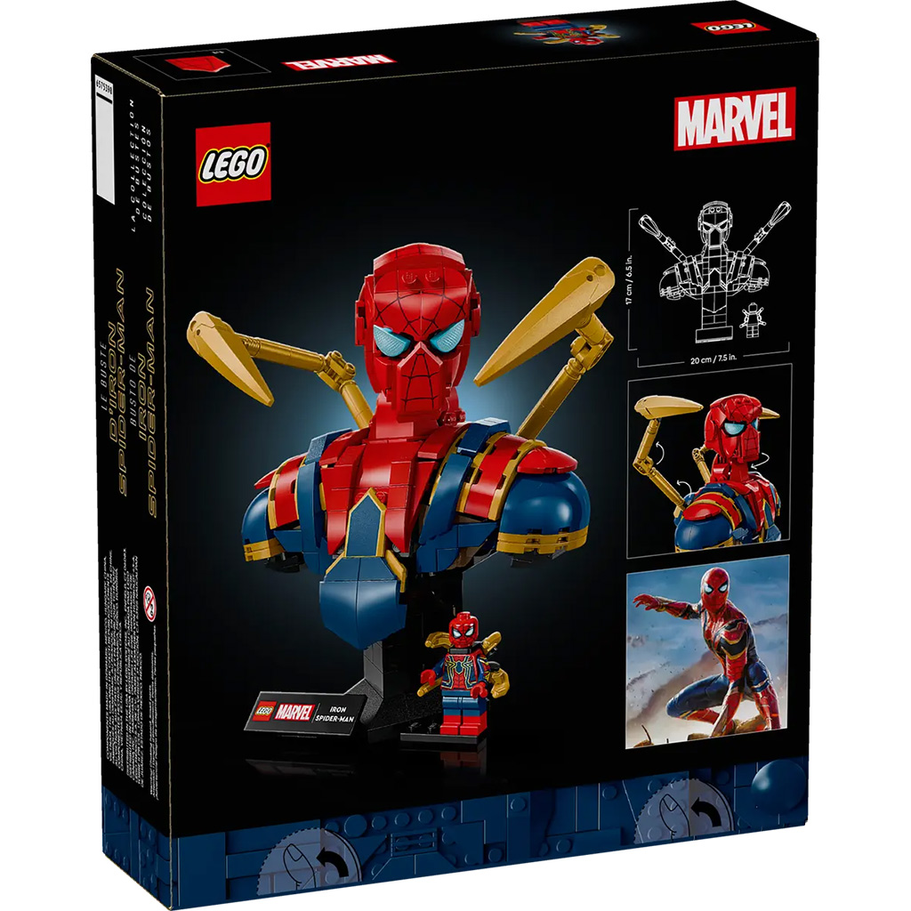 imagen de LEGO® Marvel: Iron Man busto (76326) 5