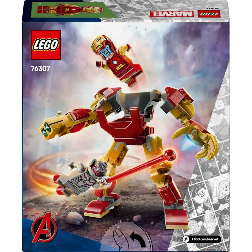 imagen de LEGO® Marvel: Iron Man robot vs. Ultron (76307) 2