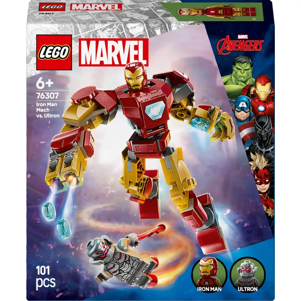imagen de LEGO® Marvel: Iron Man robot vs. Ultron (76307) 1