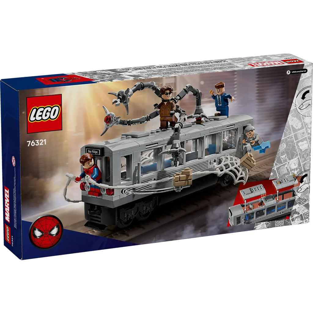 imagen de LEGO® Marvel: La batalla de Spider-Man y Doc Ock en el vagón del metro (76321) 6