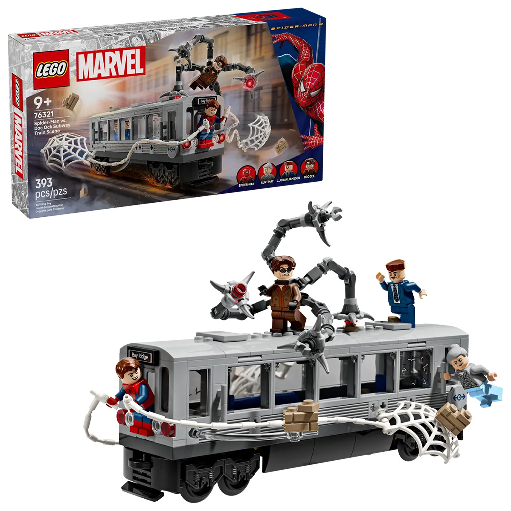 imagen de LEGO® Marvel: La batalla de Spider-Man y Doc Ock en el vagón del metro (76321) 1
