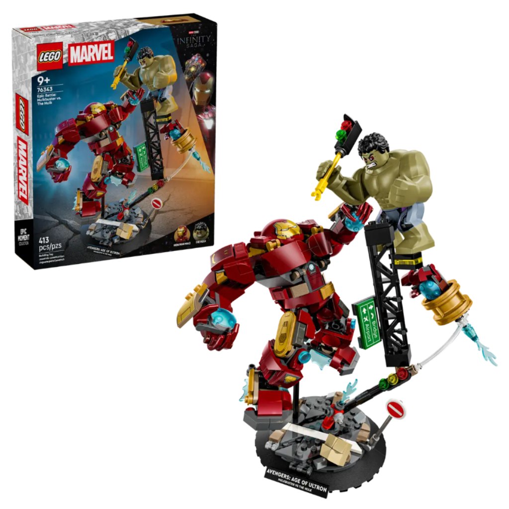 imagen de LEGO® Marvel: La gran batalla de Hulkbuster y Hulk (76343) 1