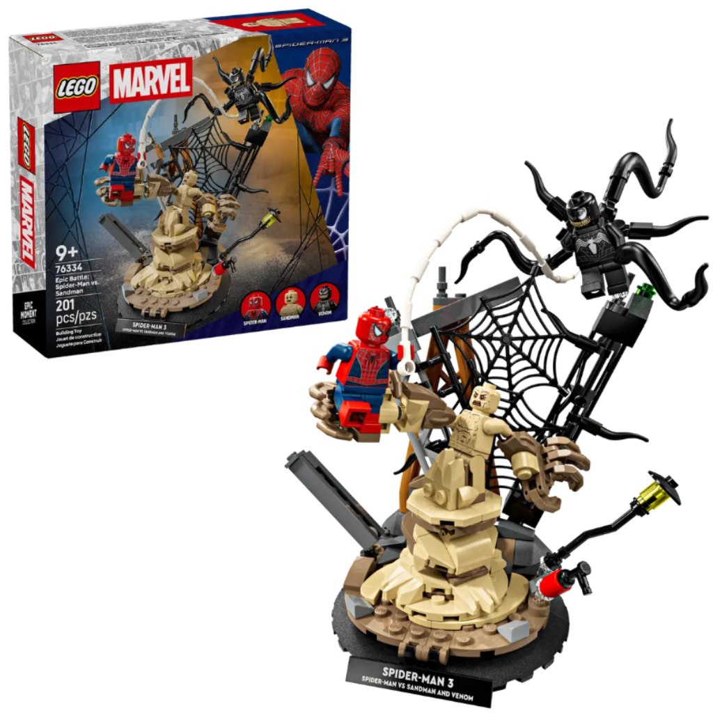 imagen de LEGO® Marvel: La gran batalla de Spider-Man y Sandman (76334) 1