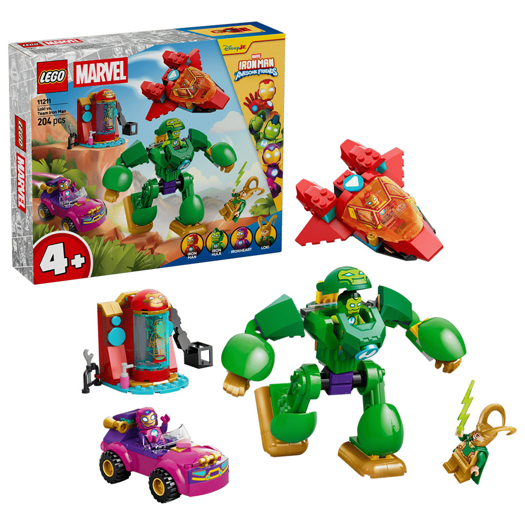 imagen de LEGO® Marvel: Loki vs. el equipo de Iron Man (11211) 1