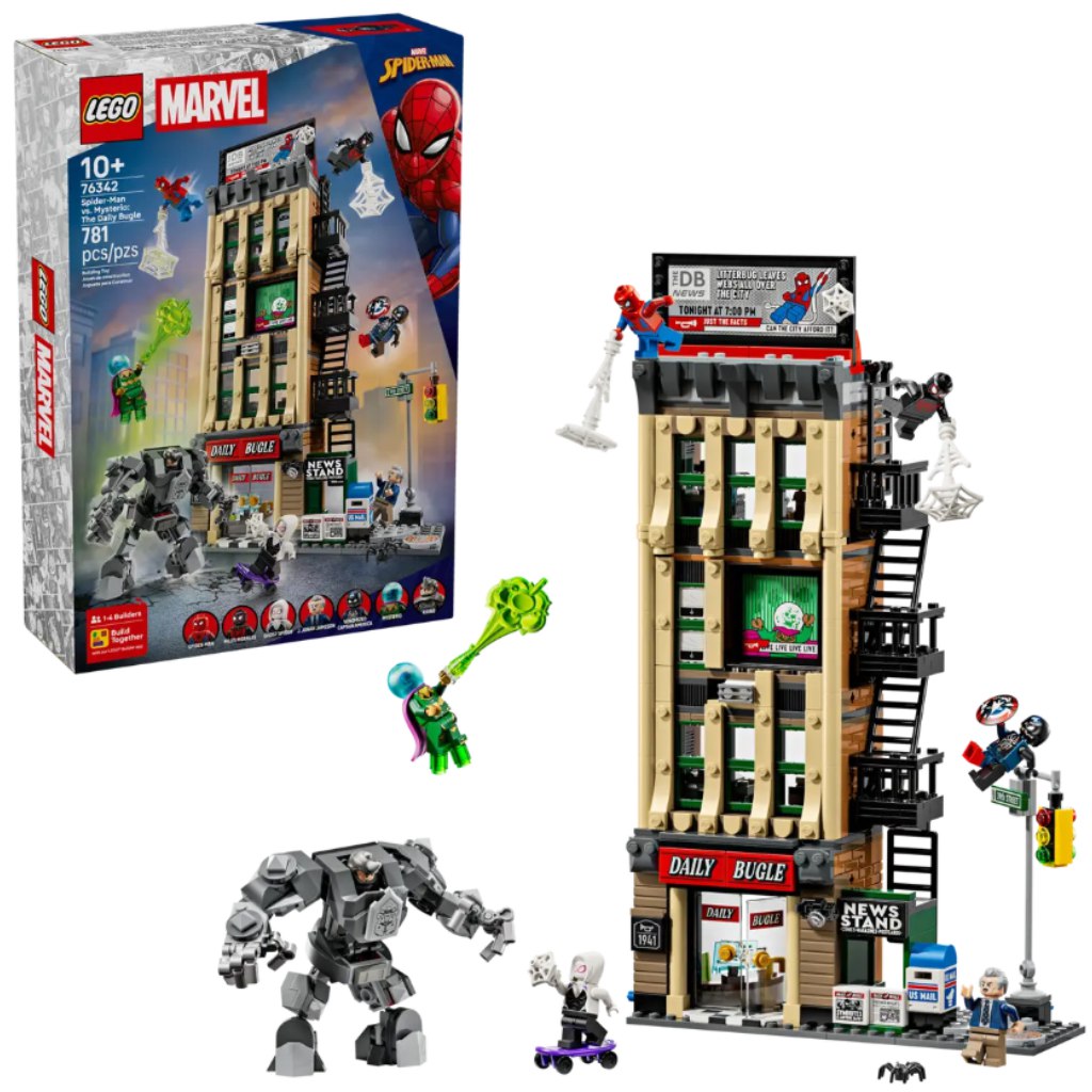 imagen de LEGO® Marvel: Spider-Man vs. Mysterio: Trompeta (76342) 1