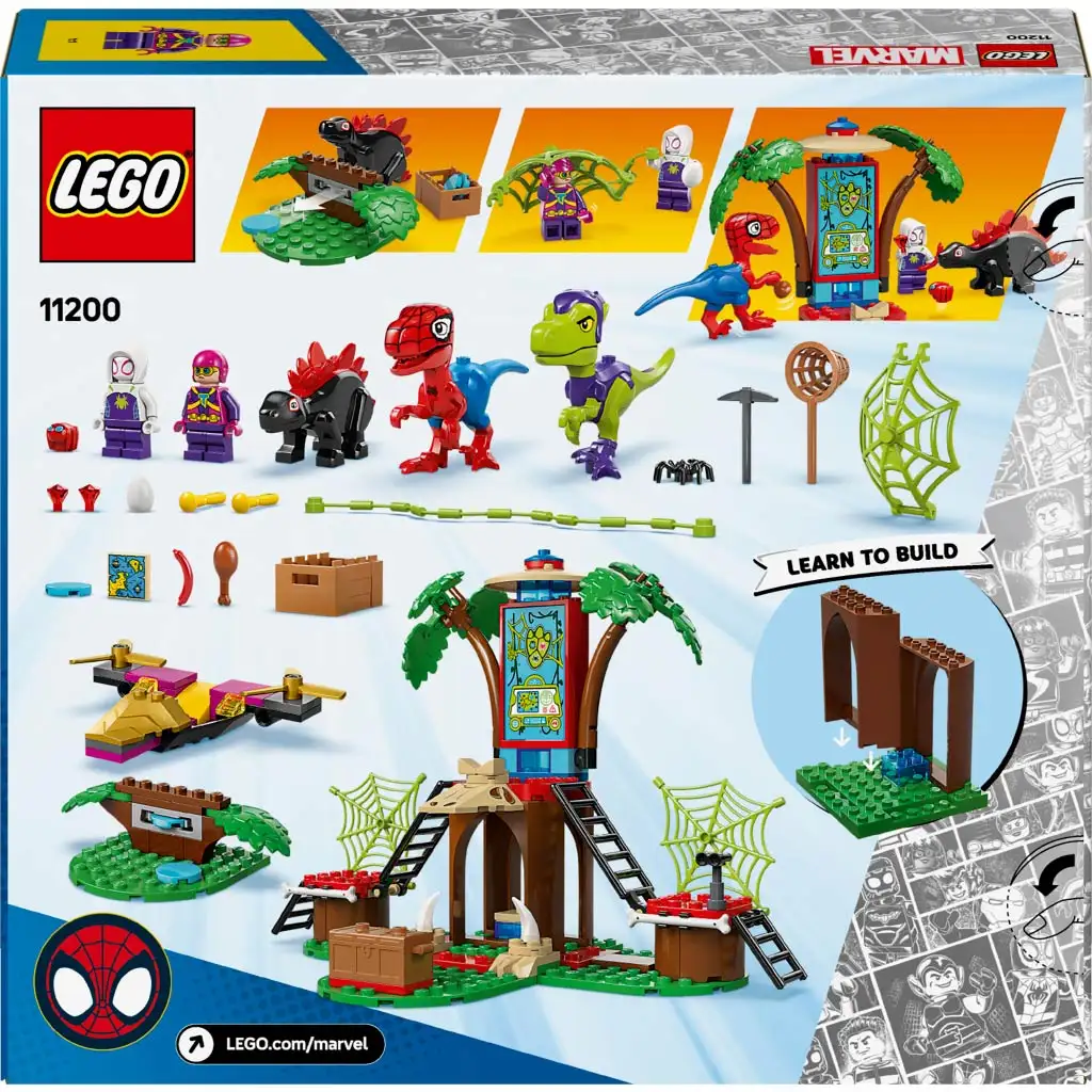 imagen de LEGO® Marvel: Spider-Man y la batalla de raptor con Gobby en la base del árbol (11200) 2
