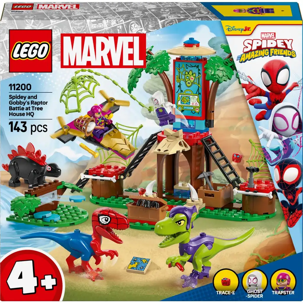 imagen de LEGO® Marvel: Spider-Man y la batalla de raptor con Gobby en la base del árbol (11200) 1
