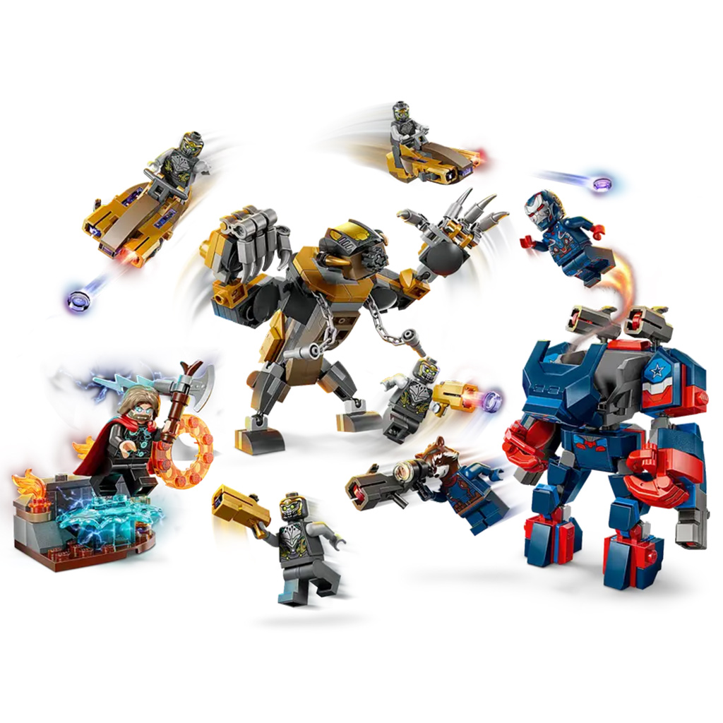 imagen de LEGO® Marvel: Vengadores: Endgame Thor contra los guerreros chitauri (76322) 2