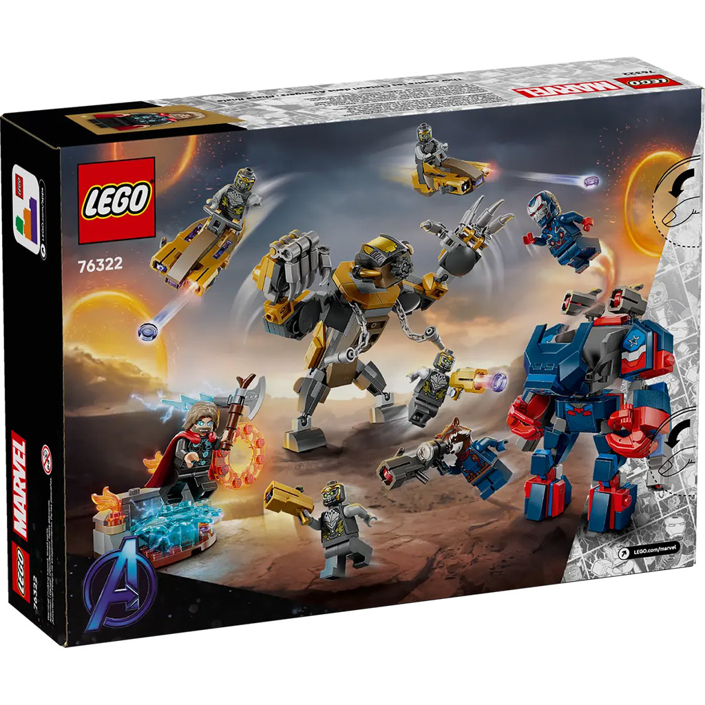 imagen de LEGO® Marvel: Vengadores: Endgame Thor contra los guerreros chitauri (76322) 6