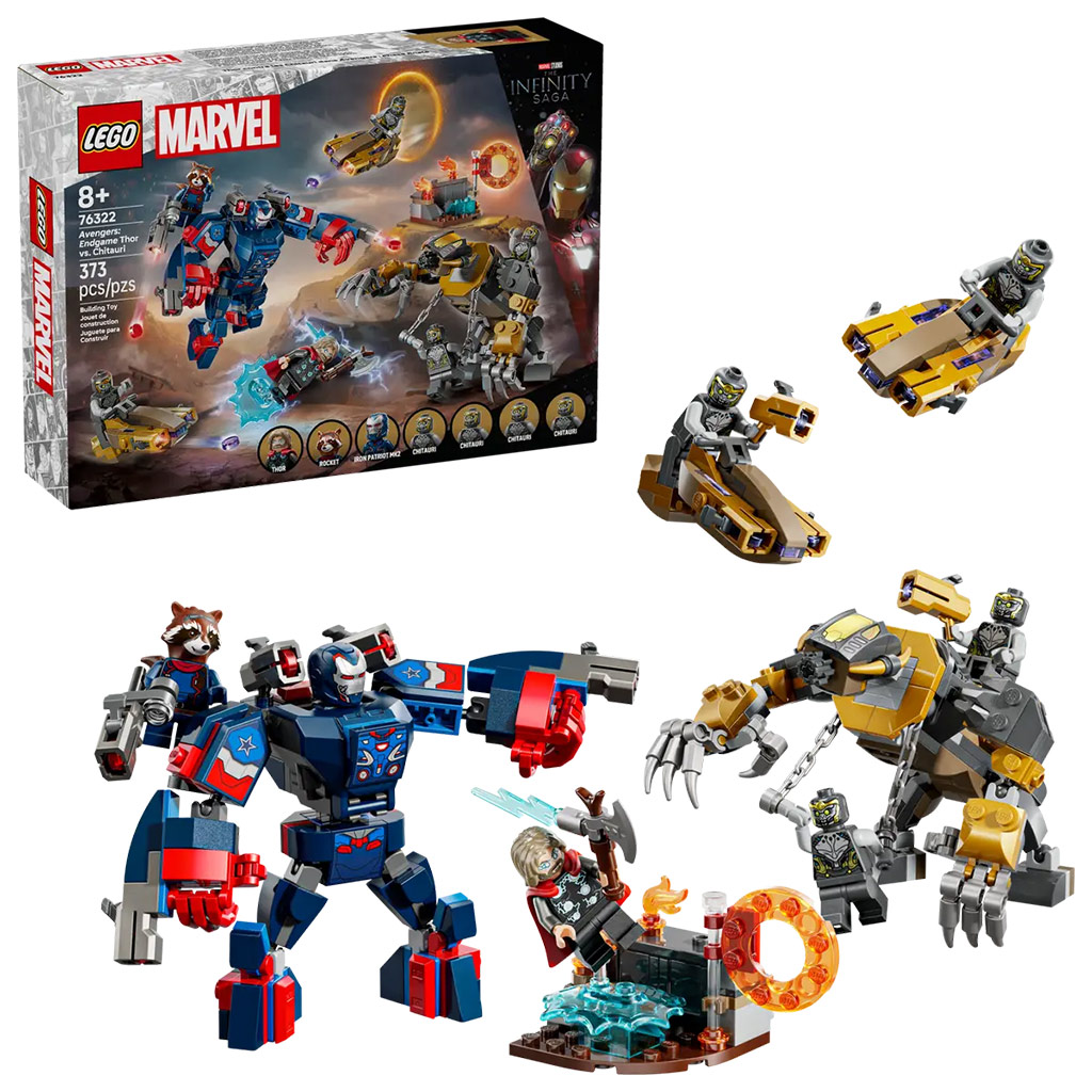 imagen de LEGO® Marvel: Vengadores: Endgame Thor contra los guerreros chitauri (76322) 1