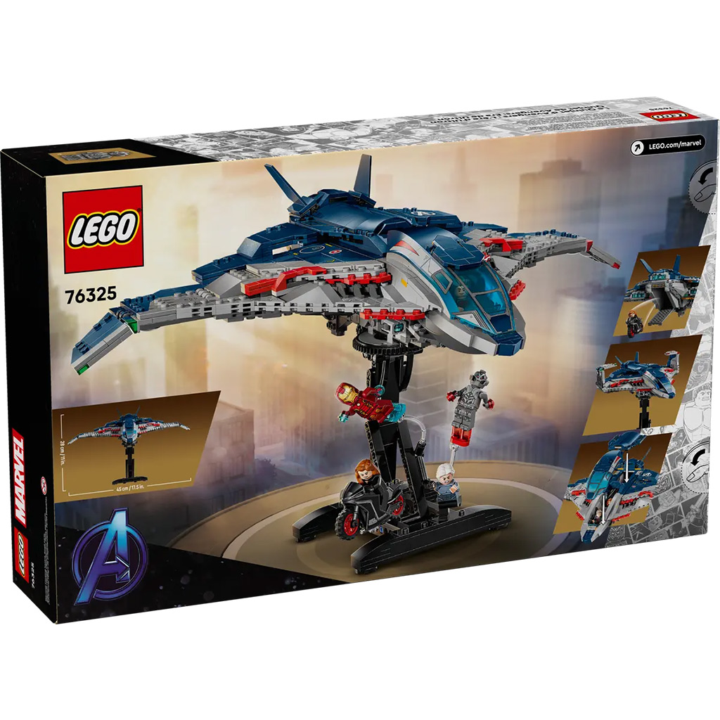 imagen de LEGO® Marvel: Vengadores: La era de Ultron Quinjet (76325) 6