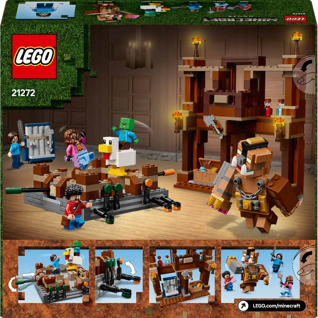 imagen de LEGO® Minecraft: Campo de batalla en la casa del bosque (21272) 2