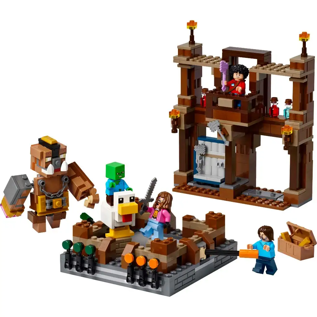imagen de LEGO® Minecraft: Campo de batalla en la casa del bosque (21272) 5