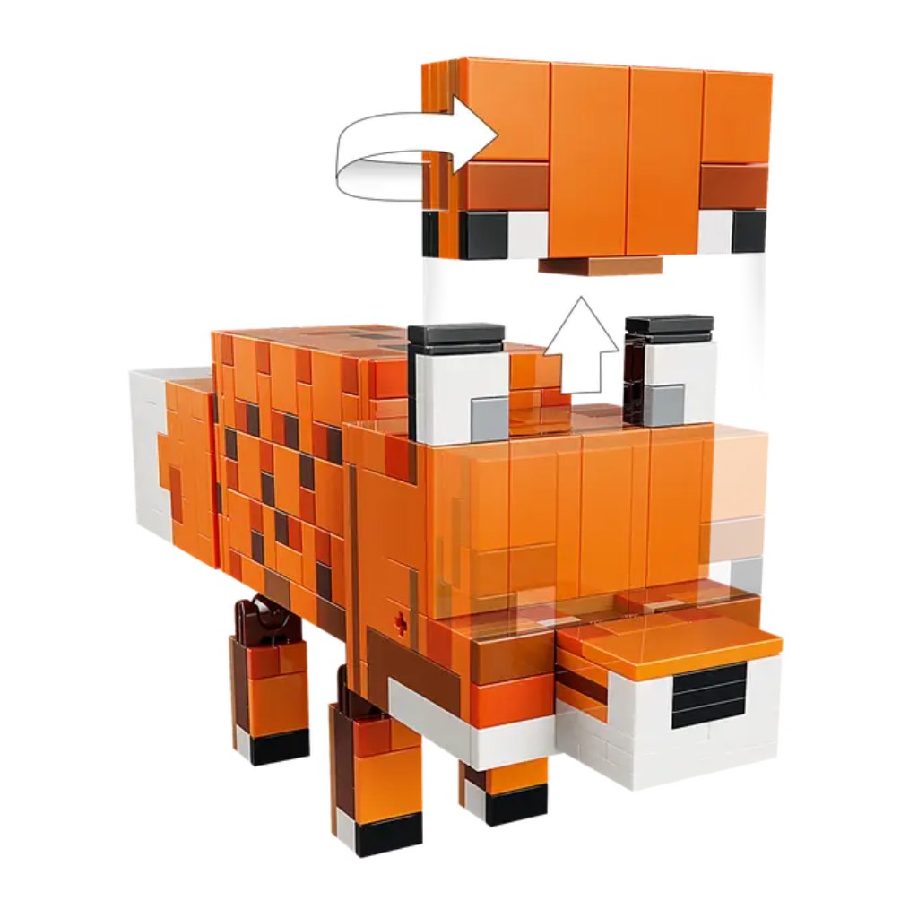 imagen de LEGO® Minecraft: El zorro (21588) 3