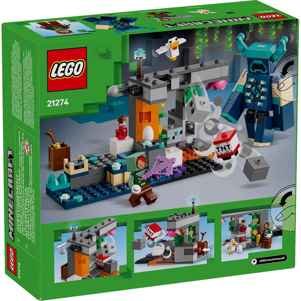 imagen de LEGO® Minecraft: Encuentro con el Guardián (21274) 2