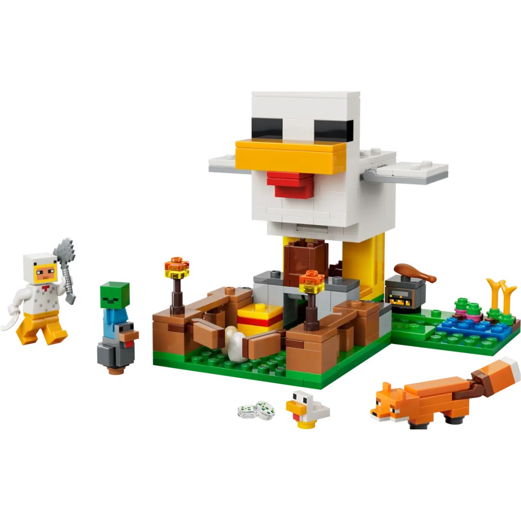 imagen de LEGO® Minecraft: Granja de Pollos (21585) 2