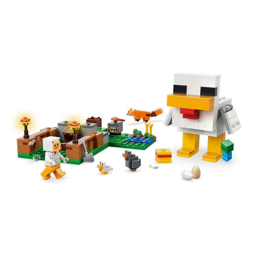 imagen de LEGO® Minecraft: Granja de Pollos (21585) 3