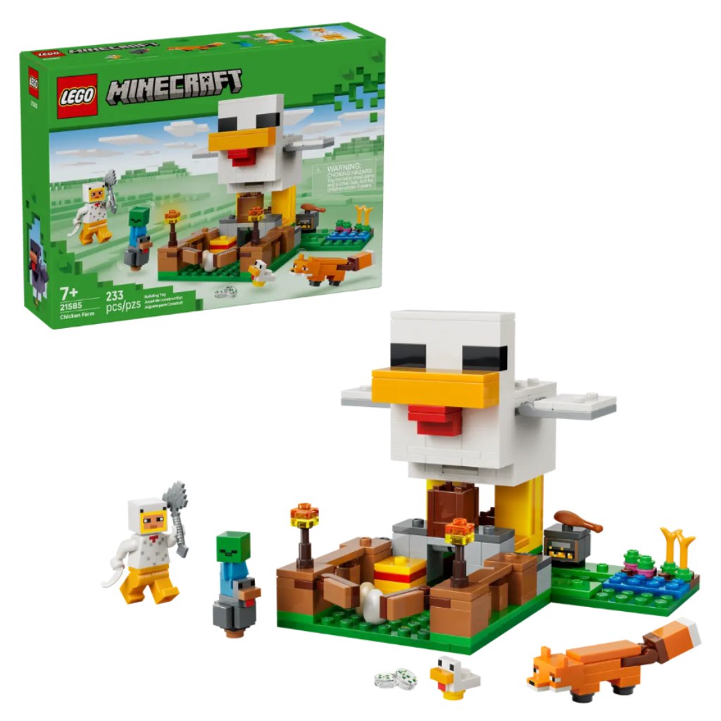 imagen de LEGO® Minecraft: Granja de Pollos (21585) 1