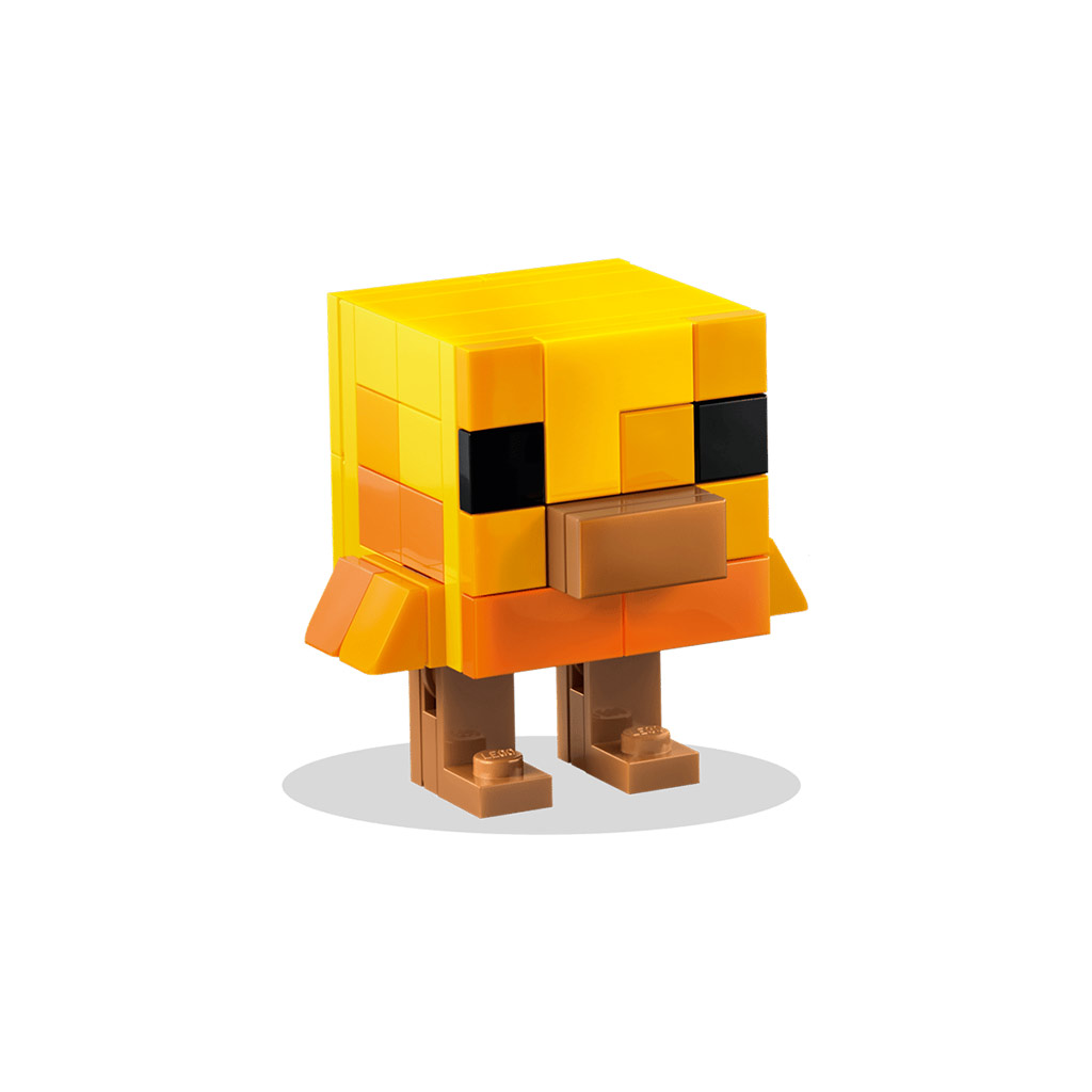 imagen de LEGO® Minecraft: Jinete de pollo (21582) 3