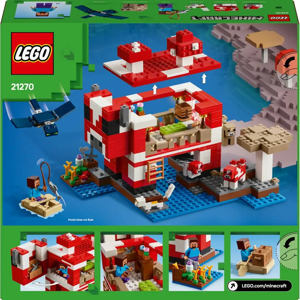 imagen de LEGO® Minecraft: La casa de los múúmbas (21270) 2