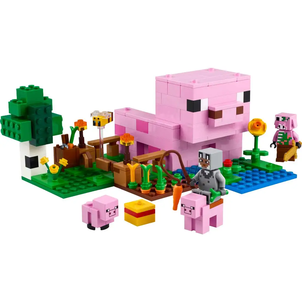 imagen de LEGO® Minecraft: La casa del cerdito (21268) 4