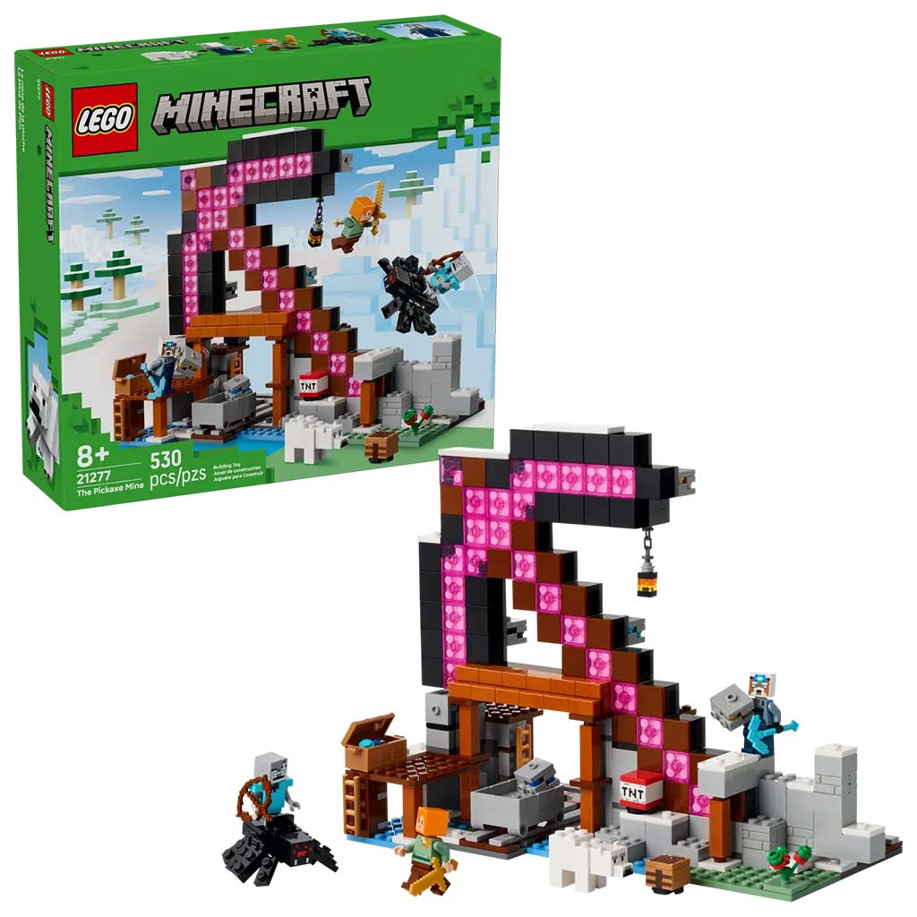 imagen de LEGO® Minecraft: La mina de pico (21277) 1