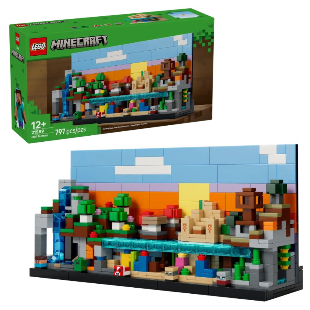 imagen de LEGO® Minecraft: Mini Biomas (21589) 1