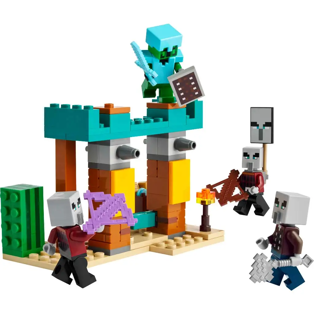 imagen de LEGO® Minecraft: Patrulla de Illager en el desierto (21267) 5