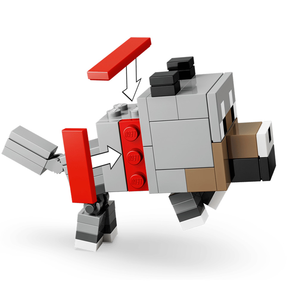 imagen de LEGO® Minecraft: Pollosaurus, ataque en el desierto (21592) 7
