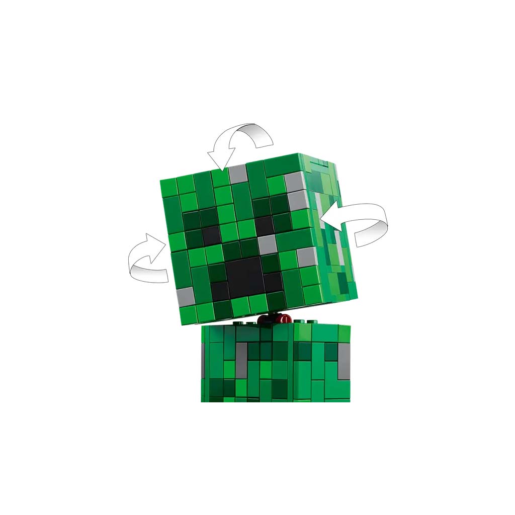 imagen de LEGO® Minecraft: Un Creeper™ (21276) 4