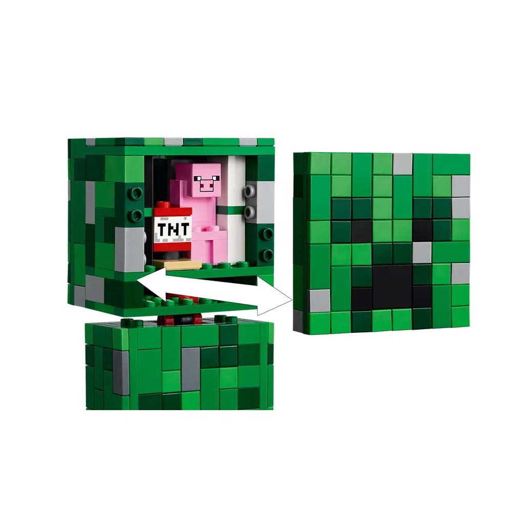 imagen de LEGO® Minecraft: Un Creeper™ (21276) 5