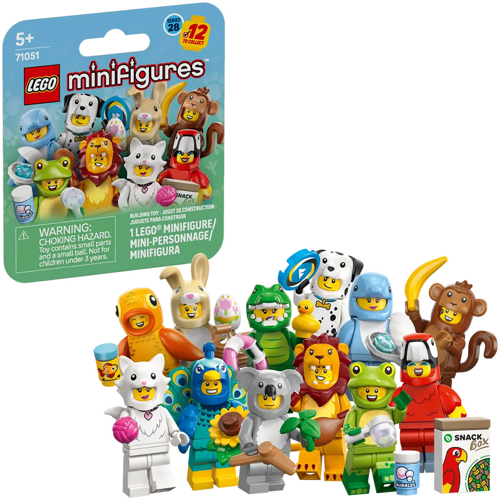 imagen de LEGO® Minifiguras: Animales, serie 28 (71051) 1
