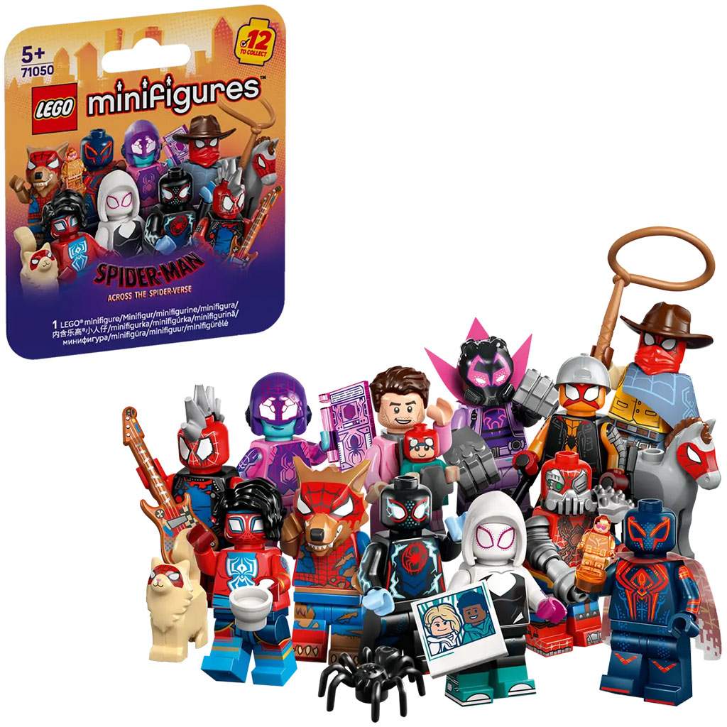 imagen de LEGO® Minifiguras - Spider-Man: A través del multiverso (71050) 1