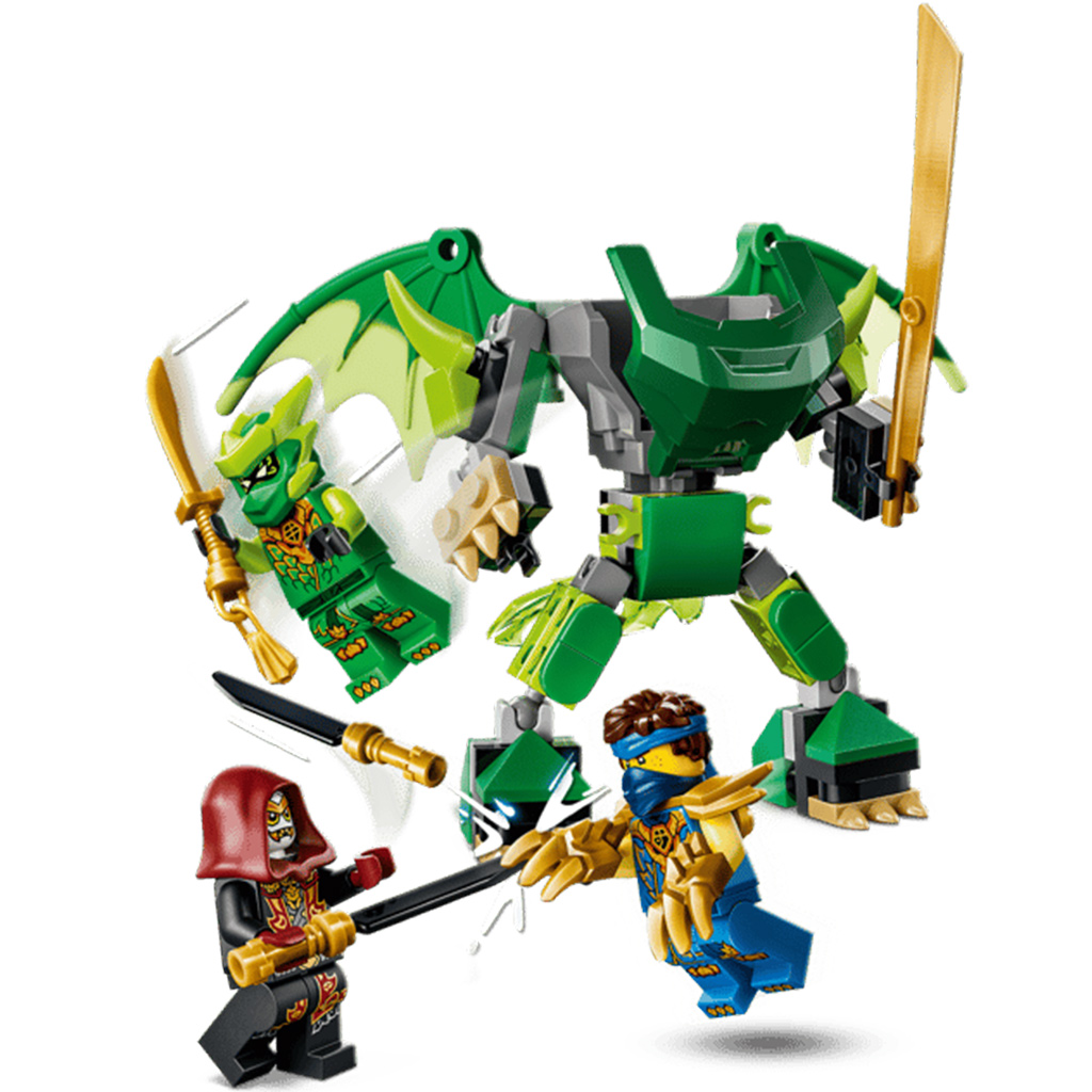 imagen de LEGO® Ninjago: Armadura de dragón de Lloyd, paquete de combate (71862) 3
